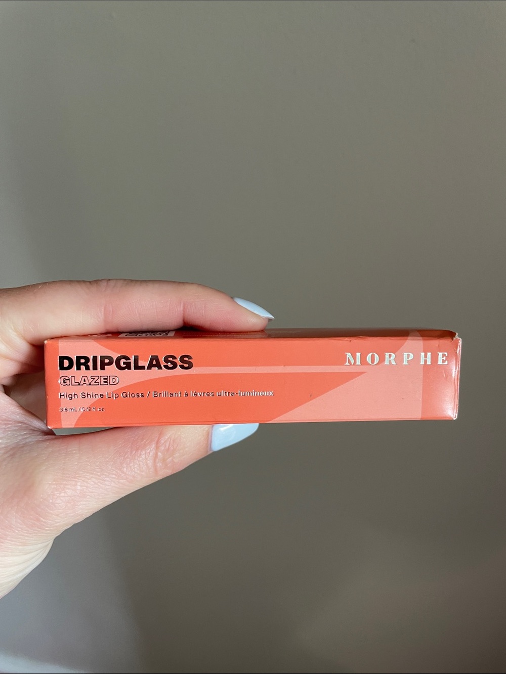 Morphe Dripglass Glazed High Shine Lip Gloss - glazed peach prism